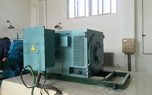 北安某水电站工程主水泵使用我公司高压电机